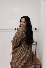 Load image into Gallery viewer, Kamakani Dress ~ Lo&#39;i Kalo X Brown
