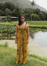 Load image into Gallery viewer, Wailoa Slit Jumpsuit ~ Ki X Golden