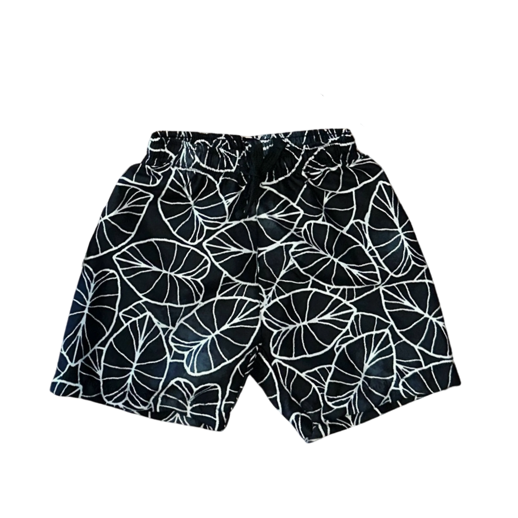 Keiki Swim Shorts ~ LO'I KALO X POHAKU