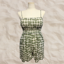 Load image into Gallery viewer, Loke Romper ~ Olive Palaka
