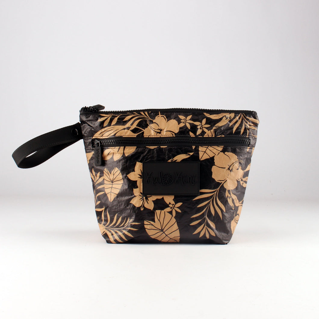 Waterproof Pouch ~ Aloha Vintage X Gold