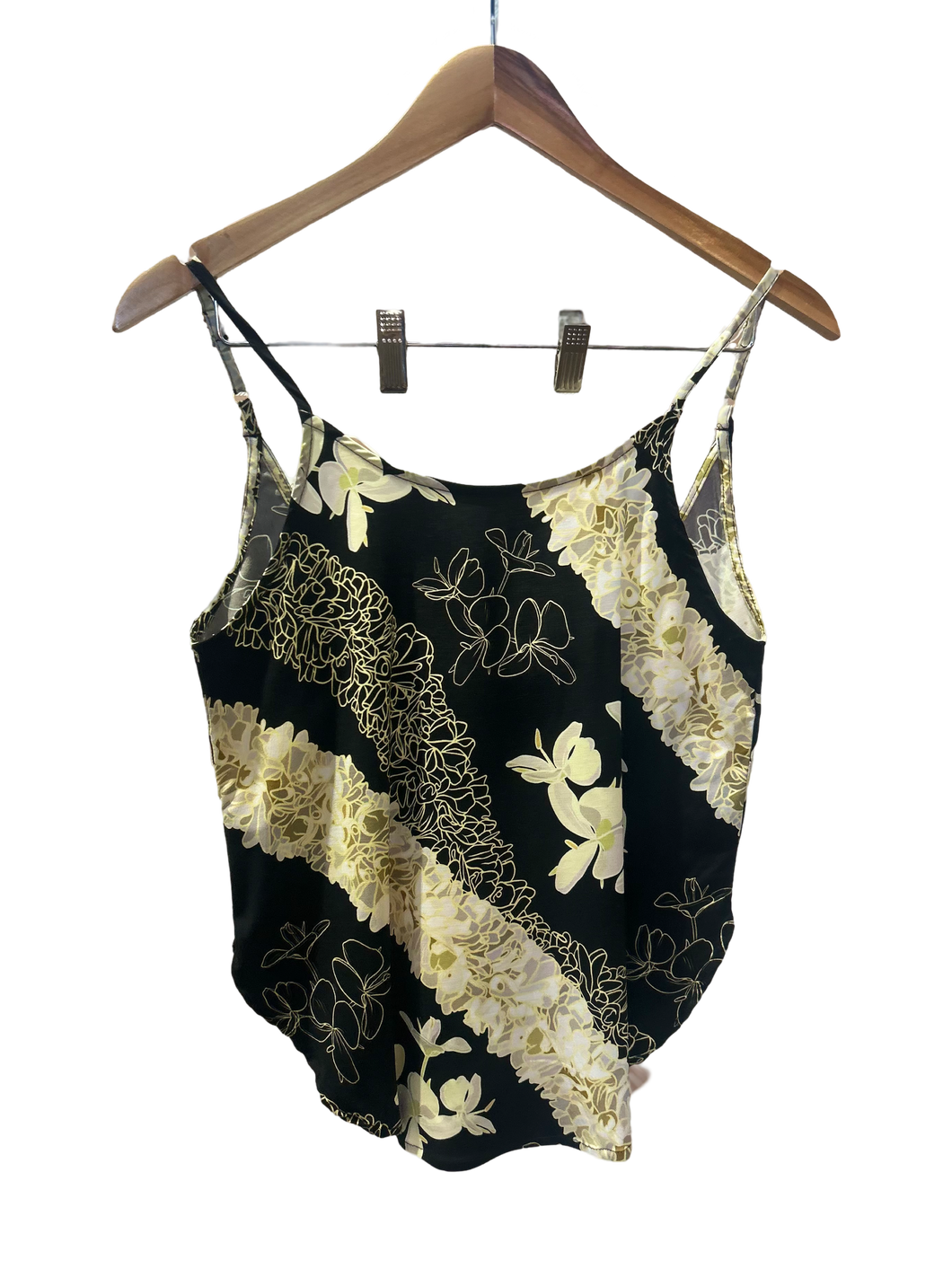 Makana Blouse ~ Ginger Lei X Black