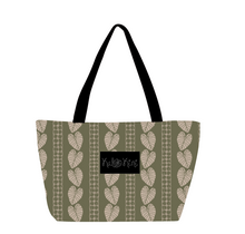 Load image into Gallery viewer, Cooler Tote (Tyvek Collection) ~ Kalo Ulana X Olive
