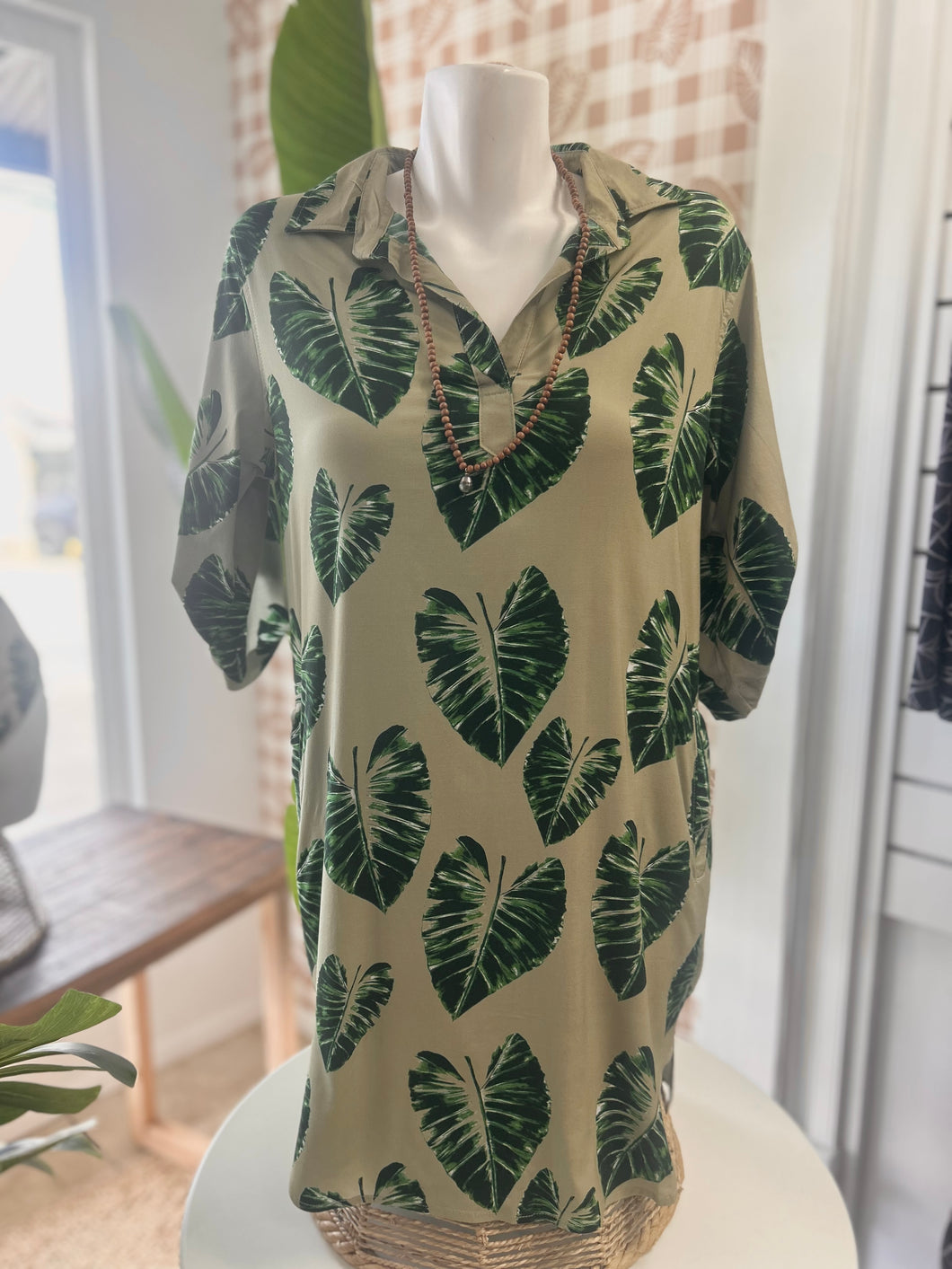 Kealoha Dress ~ Haloa Tan