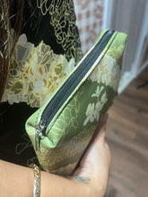 Load image into Gallery viewer, PU Leather Pouch ~ Ginger Lei X Green
