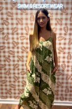 Load image into Gallery viewer, Misty Jumpsuit ~ Ginger Lei X Green
