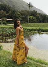 Load image into Gallery viewer, Wailoa Slit Jumpsuit ~ Ki X Golden
