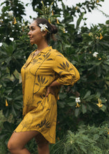 Load image into Gallery viewer, Aloha Shirt Dress ~ Ki X Golden
