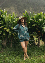 Load image into Gallery viewer, M.rah Long Sleeve ~ Ki X Teal
