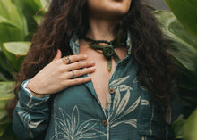 Load image into Gallery viewer, M.rah Long Sleeve ~ Ki X Teal
