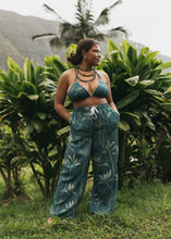 Load image into Gallery viewer, Aloha Triangle Top ~ Ki X Teal
