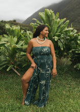Load image into Gallery viewer, Wailoa Slit Jumpsuit ~ Ki X Teal
