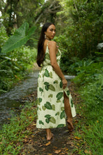 Load image into Gallery viewer, Hi&#39;ilei Maxi Slit Dress ~ Mahi&#39;ai Kalo X Lau
