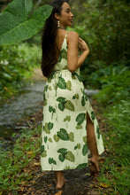 Load image into Gallery viewer, Hi&#39;ilei Maxi Slit Dress ~ Mahi&#39;ai Kalo X Lau
