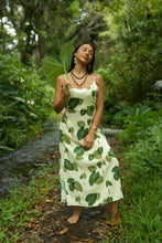 Load image into Gallery viewer, Hi&#39;ilei Maxi Slit Dress ~ Mahi&#39;ai Kalo X Lau
