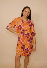 Load image into Gallery viewer, Aloha Shirt Dress ~ HAU X Sunset
