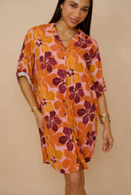 Load image into Gallery viewer, Aloha Shirt Dress ~ HAU X Sunset
