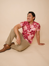 Load image into Gallery viewer, Mens Polo ~ Hau X Strawberry
