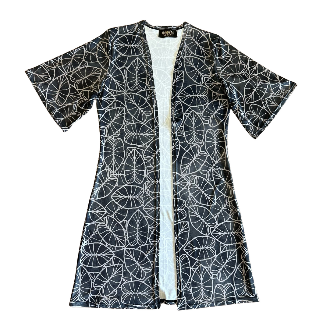 Luxe Kimono ~ LO'I KALO X POHAKU
