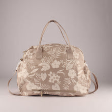 Load image into Gallery viewer, Overnight Duffle Bag ~ Aloha Vintage X Taupe
