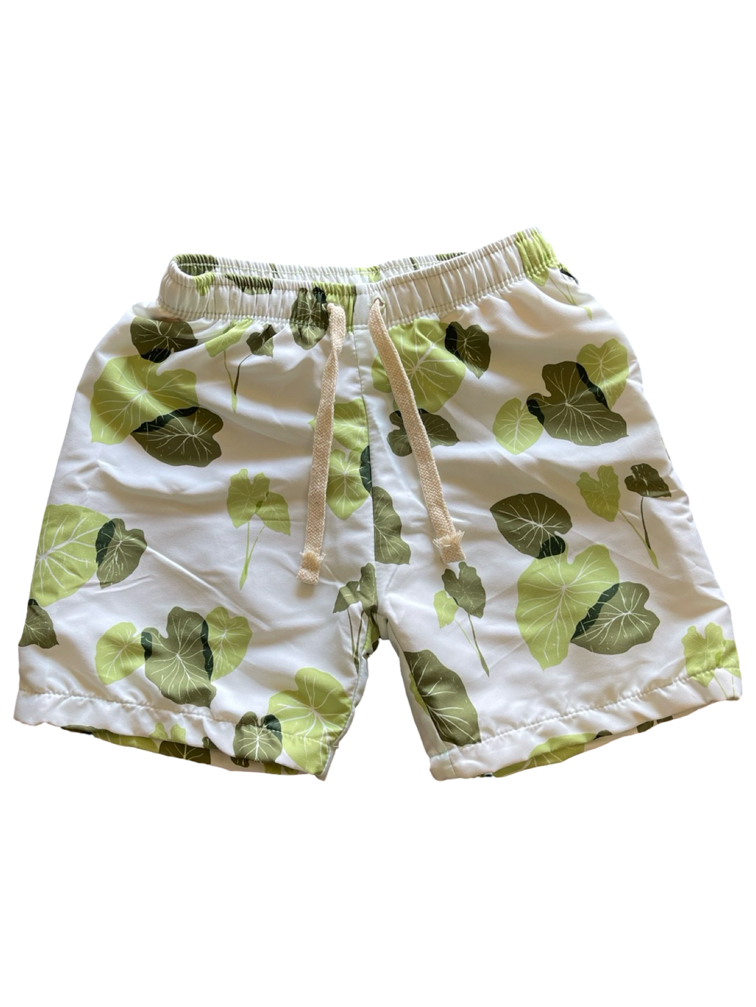 Keiki Swim Shorts ~ Mahi'ai Kalo X Limu
