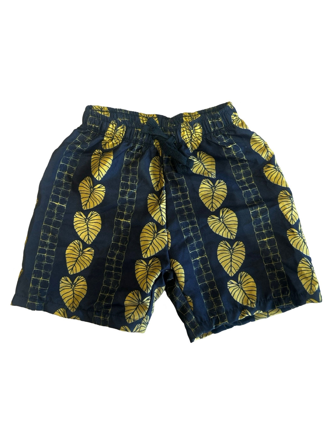 Keiki Swim Shorts ~ Kalo X Ulana Gold