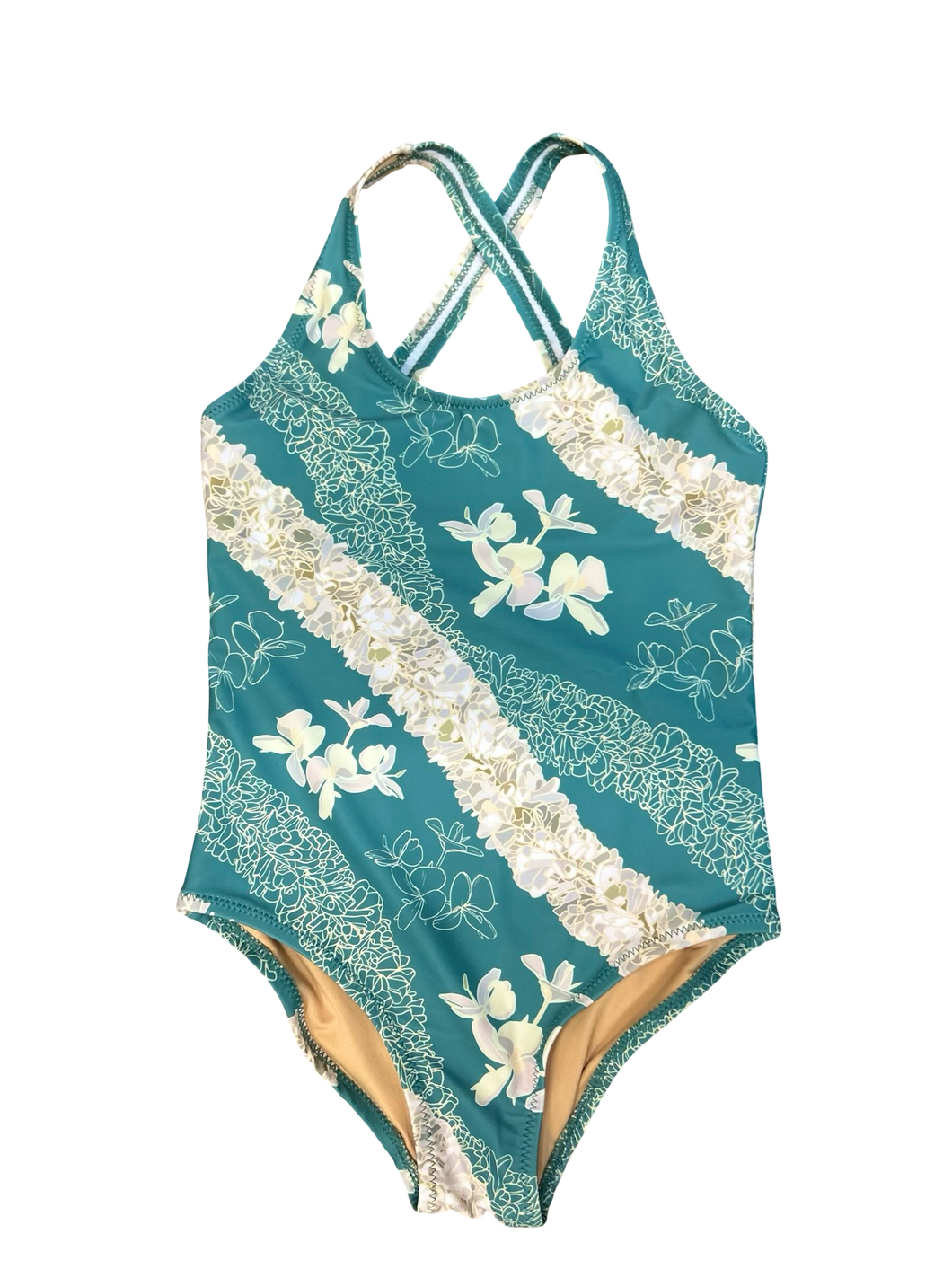Waimanu Full Piece ~ Ginger Lei X Teal